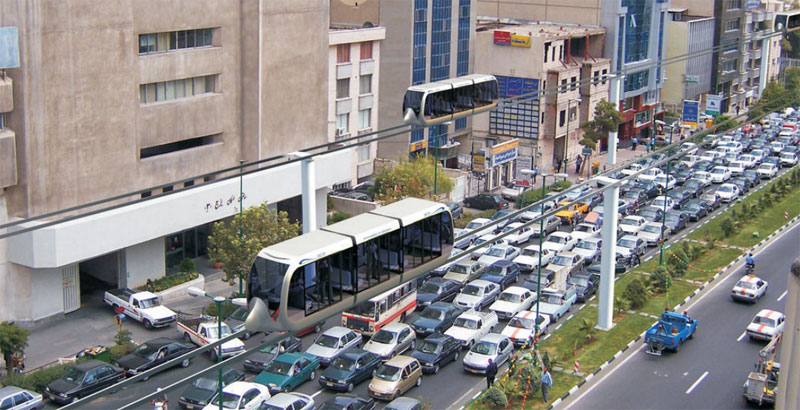 Golden Necklace of Gold Coast in Australia: Organization of mounted string transportation in the city