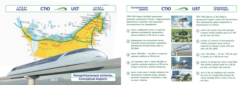 Conceptual aspects of UST for the Emirate of Abu Dhabi