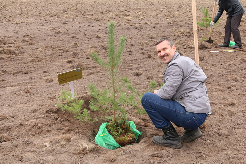 EcoTechnoPark: the first seedlings