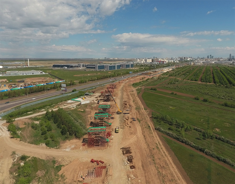 Elevated light rail transit is coming to Astana