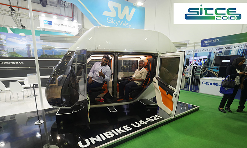 SkyWay at the International Transport Congress in Singapore