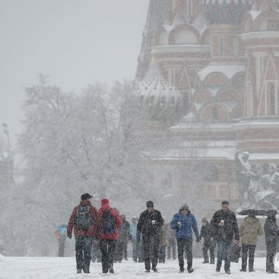 На Москву надвигается снежный циклон