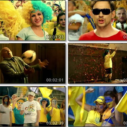  Народный хит Евро-2012 от украинских звезд