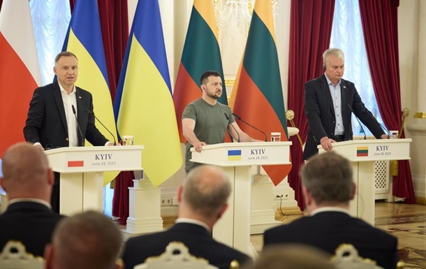  Саммит в Киеве: Зеленский, Дуда и Науседа собрались для ключевых переговоров