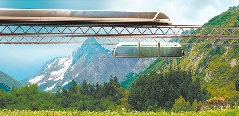 SkyWay of the 4-th generation