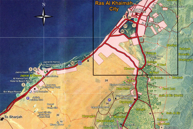 Functional design proposal based on UST technology - Creation of special economic zone in the Emirate Ras al-Khaimah