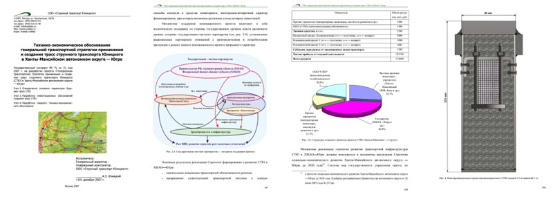 Feasibility study on the general transportation strategy of the use and creation of the routes of Unitsky String Transport in Yugra