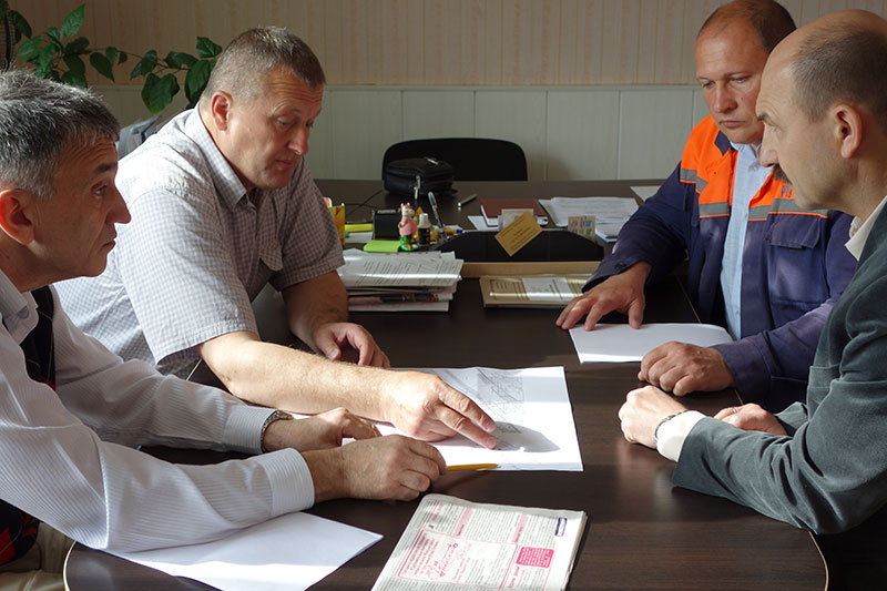 SkyWay EcoTechnoPark: technical meeting with the Chief Engineer and the Head of the electrical network