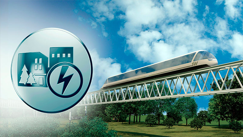 EcoTechnoPark object: direct current traction substation for high-speed transport complex