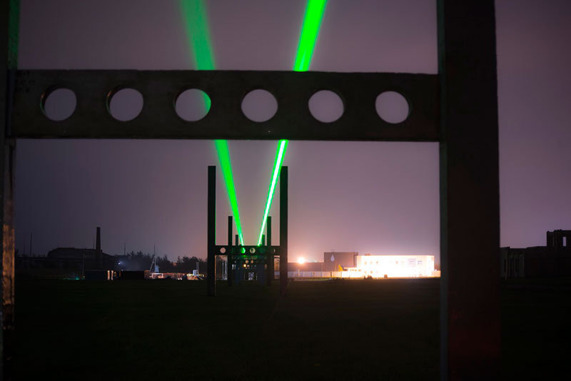Lasers in SkyWay EcoTechnoPark