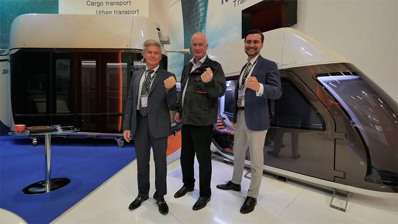 SkyWay at the InnoTrans exhibition