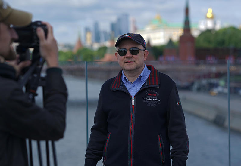 Anatoly Yunitskiy and SkyWay - photos from the filming of a new documentary